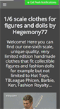 Mobile Screenshot of hegemony77.com